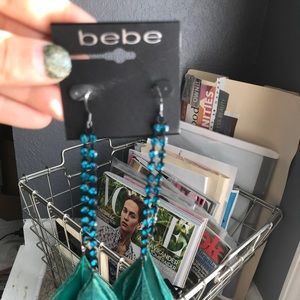 Bebe Peacock Earrings
